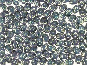 Matubo SuperDuo 2x5mm 2-Hole Turquoise Pink Topaz Luster Seed Bead 2.5-Inch Tube Matubo SuperDuo 2x5mm 2-Hole Turquoise Pink Topaz Luster Seed Bead 2.5-Inch Tube