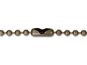 27-Inch Medieval Brass Ball-Chain Necklace 27-Inch Medieval Brass Ball-Chain Necklace