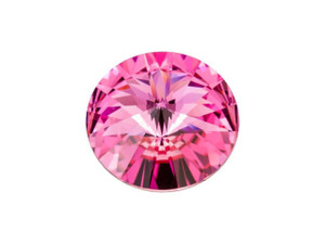 PRESTIGE Crystal Components 1122 14mm Rivoli Rose PRESTIGE Crystal Components 1122 14mm Rivoli Rose