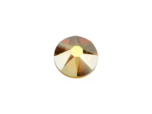 Swarovski 2088 SS20 Rose Flatback Crystal Metallic Sunshine (72 Pieces)