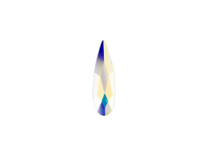 PRESTIGE Crystal Components 2304 10mm Raindrop Flatback Crystal AB PRESTIGE Crystal Components 2304 10mm Raindrop Flatback Crystal AB