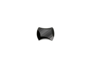 PRESTIGE Crystal Components 2540 7x5.5mm Curvy Flatback Jet PRESTIGE Crystal Components 2540 7x5.5mm Curvy Flatback Jet