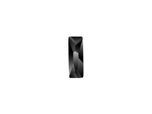 PRESTIGE Crystal Components 2555 8mm Baguette Flatback Jet PRESTIGE Crystal Components 2555 8mm Baguette Flatback Jet