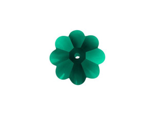 PRESTIGE Crystal Components 3700 10mm Margarita Bead Emerald PRESTIGE Crystal Components 3700 10mm Margarita Bead Emerald