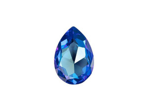PRESTIGE Crystal Components 4327 30mm Pear Fancy Stone Royal Blue LacquerPRO DeLite PRESTIGE Crystal Components 4327 30mm Pear Fancy Stone Royal Blue LacquerPRO DeLite