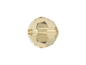 PRESTIGE Crystal Components 5000 10mm Faceted Round Crystal Golden Shadow PRESTIGE Crystal Components 5000 10mm Faceted Round Crystal Golden Shadow
