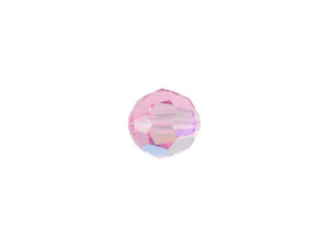 PRESTIGE Crystal Components 5000 6mm Faceted Round Light Rose AB PRESTIGE Crystal Components 5000 6mm Faceted Round Light Rose AB