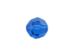 PRESTIGE Crystal Components 5000 8mm Faceted Round Capri Blue PRESTIGE Crystal Components 5000 8mm Faceted Round Capri Blue