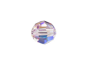PRESTIGE Crystal Components 5000 8mm Faceted Round Light Amethyst Shimmer PRESTIGE Crystal Components 5000 8mm Faceted Round Light Amethyst Shimmer