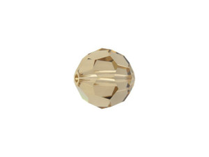 PRESTIGE Crystal Components 5000 8mm Faceted Round Light Colorado Topaz PRESTIGE Crystal Components 5000 8mm Faceted Round Light Colorado Topaz