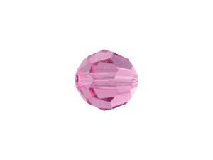 PRESTIGE Crystal Components 5000 8mm Faceted Round Rose PRESTIGE Crystal Components 5000 8mm Faceted Round Rose