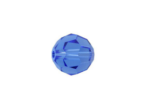 PRESTIGE Crystal Components 5000 8mm Faceted Round Sapphire PRESTIGE Crystal Components 5000 8mm Faceted Round Sapphire