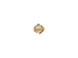 PRESTIGE Crystal Components 5328 4mm Bicone Light Colorado Topaz Shimmer PRESTIGE Crystal Components 5328 4mm Bicone Light Colorado Topaz Shimmer