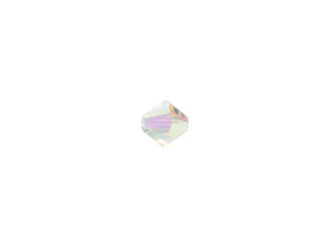 PRESTIGE Crystal Components 5328 4mm Bicone Bead Crystal AB 2x PRESTIGE Crystal Components 5328 4mm Bicone Bead Crystal AB 2x