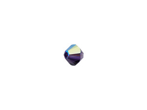 PRESTIGE 5328 4mm XILION Bicone Bead Purple Velvet AB PRESTIGE 5328 4mm XILION Bicone Bead Purple Velvet AB