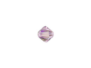PRESTIGE Crystal Components 5328 5mm Bicone Bead Light Amethyst Shimmer PRESTIGE Crystal Components 5328 5mm Bicone Bead Light Amethyst Shimmer
