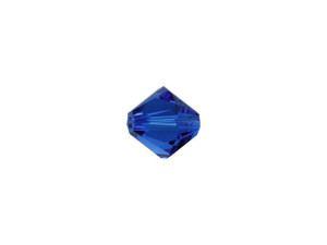 PRESTIGE Crystal Components 5328 6mm Bicone Bead Capri Blue PRESTIGE Crystal Components 5328 6mm Bicone Bead Capri Blue