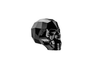 Black Skull Focal Bead