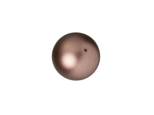 PRESTIGE Crystal Components 5810 10mm Round Pearl Crystal Velvet Brown Bead PRESTIGE Crystal Components 5810 10mm Round Pearl Crystal Velvet Brown Bead