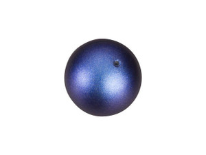 PRESTIGE Crystal Components 5810 12mm Round Pearl Crystal Iridescent Dark Blue Bead PRESTIGE Crystal Components 5810 12mm Round Pearl Crystal Iridescent Dark Blue Bead