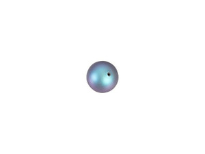 PRESTIGE Crystal Components 5810 5mm Round Pearl Crystal Iridescent Light Blue Bead