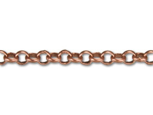 30 Inch Copper Chain Long Copper Chain Antiqued Copper Rolo Chain