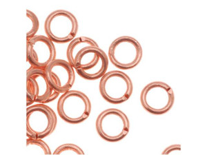 4mm Copper 20 Gauge Open Jump Ring 4mm Copper 20 Gauge Open Jump Ring
