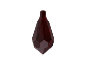 PRESTIGE Crystal Components 6000 15mm Teardrop Pendant Siam PRESTIGE Crystal Components 6000 15mm Teardrop Pendant Siam
