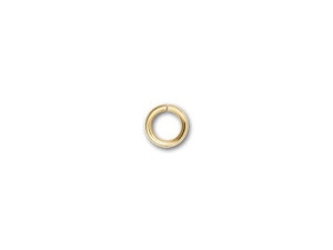 4mm Gold-Filled Open Jump Ring (20 Gauge) 4mm Gold-Filled Open Jump Ring (20 Gauge)