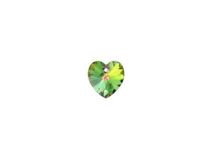 PRESTIGE Crystal Components 6228 14mm Heart Pendant Crystal Vitrail Medium PRESTIGE Crystal Components 6228 14mm Heart Pendant Crystal Vitrail Medium