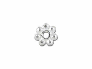 15 Silver Heishi Hammered Disc Statement Spacer Beads - Matte Silver P –  LylaSupplies