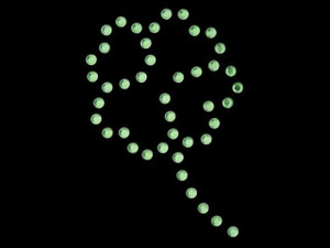 Crystal-it 75 40x28mm Four Leaf Clover Paper Transfer Crystal-it 75 40x28mm Four Leaf Clover Paper Transfer