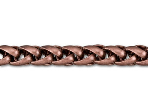 5.5mm Antique Copper-Plated Large Snake Chain by the Foot 5.5mm Antique Copper-Plated Large Snake Chain by the Foot