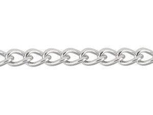 25mm Heavy Stainless Steel Curb Necklace