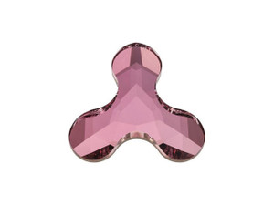 PRESTIGE Crystal Components H2708 12.5x13.5mm Hotfix Molecule Flatback Crystal Antique Pink PRESTIGE Crystal Components H2708 12.5x13.5mm Hotfix Molecule Flatback Crystal Antique Pink
