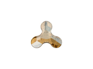 PRESTIGE Crystal Components H2708 8x8.5mm Hotfix Molecule Flatback Crystal Golden Shadow PRESTIGE Crystal Components H2708 8x8.5mm Hotfix Molecule Flatback Crystal Golden Shadow