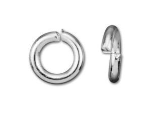 6mm Stainless Steel 18 gauge Open Jump Ring