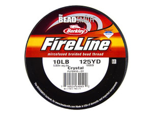 The BeadSmith Crystal Clear FireLine - 125 Yards (8-Pound Test