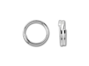 5mm Sterling Silver Split Ring 5mm Sterling Silver Split Ring