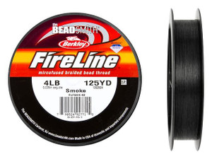 The BeadSmith Smoke Grey FireLine - 125 Yards (4-Pound Test)