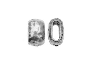 TierraCast 6x2mm Antique Pewter Barrel Spacer Bead TierraCast 6x2mm Antique Pewter Barrel Spacer Bead