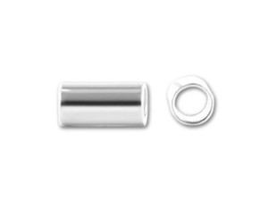 6 x 3mm Sterling Silver Crimp Tube 6 x 3mm Sterling Silver Crimp Tube