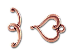 TierraCast Antique Copper Jubilee Clasp Set