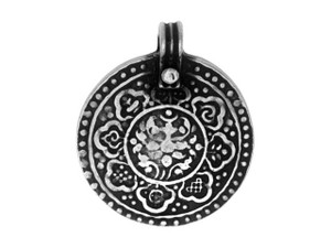 TierraCast Antique Pewter Eightfold Path Pendant TierraCast Antique Pewter Eightfold Path Pendant