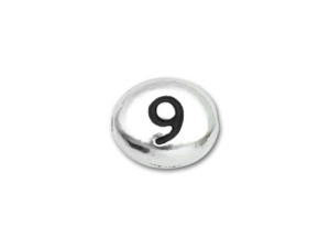 Rhodium-Plated Beads & Jewelry Components
