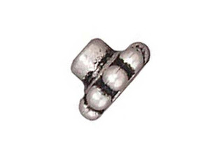 TierraCast Antique Silver 5mm Bead Aligner TierraCast Antique Silver 5mm Bead Aligner