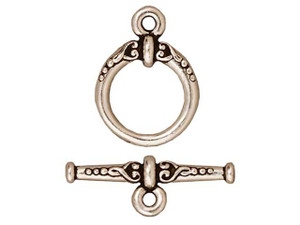 TierraCast Antique Silver Heirloom Clasp Set TierraCast Antique Silver Heirloom Clasp Set
