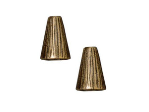 TierraCast Oxidized Brass-Plate Tall Radiant Cone TierraCast Oxidized Brass-Plate Tall Radiant Cone