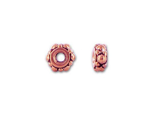 TierraCast Copper Antique Small Turkish Heishi Spacer TierraCast Copper Antique Small Turkish Heishi Spacer