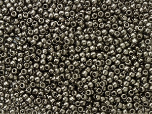 TOHO 11/0 Galvanized Gray Round Bead 2.5-Inch Tube TOHO 11/0 Galvanized Gray Round Bead 2.5-Inch Tube